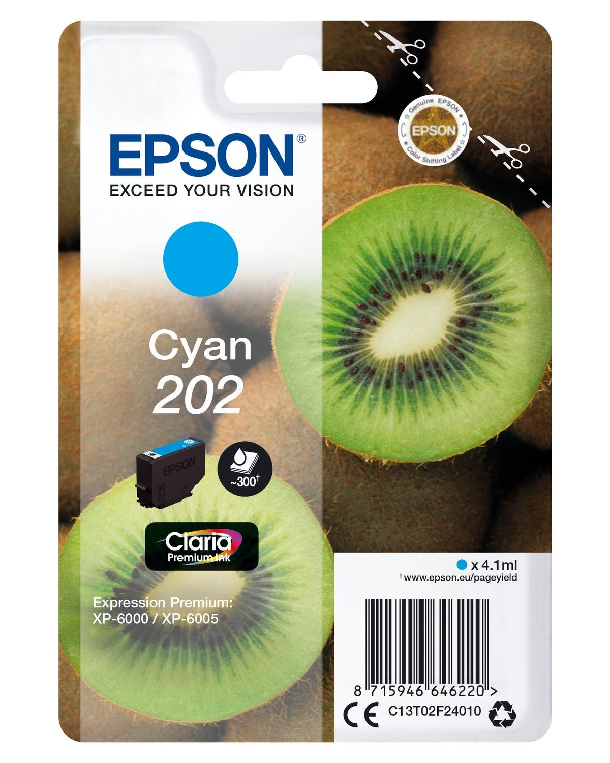 Epson 202 Cyan