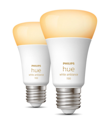 Philips Hue 2x E27 8WA60 White Ambiance Duo Pack