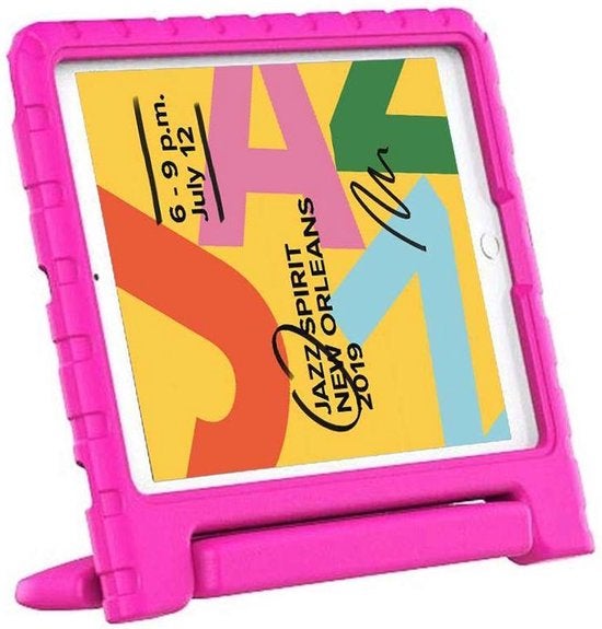 Just In Case Kids Case Cassic - Apple iPad 10.2 - Roze