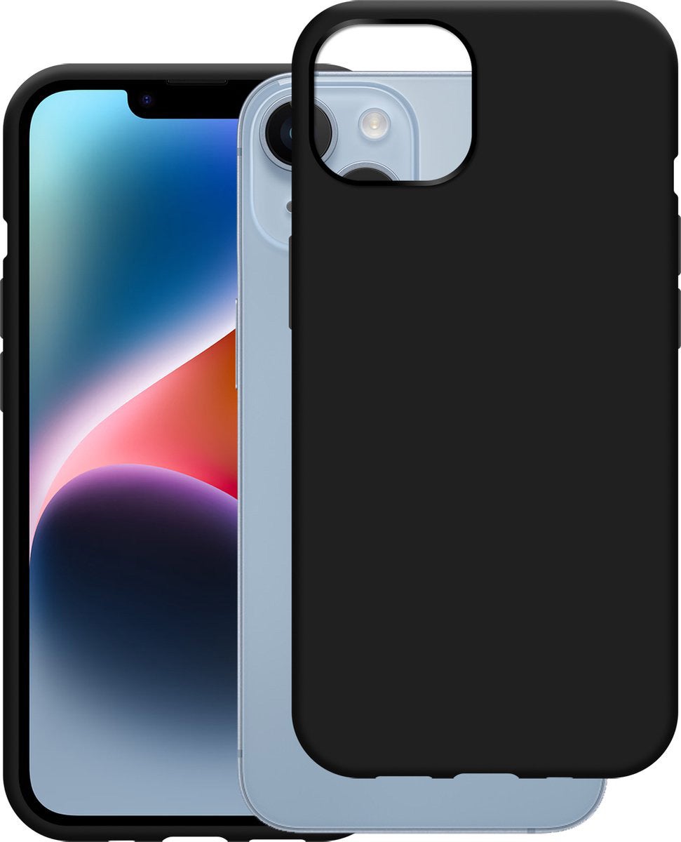 Cazy Soft TPU Case Zwart voor iPhone 14