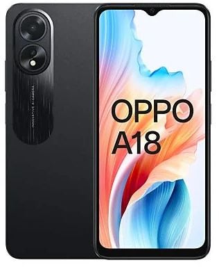 OPPO A18 128GB Glowing Black