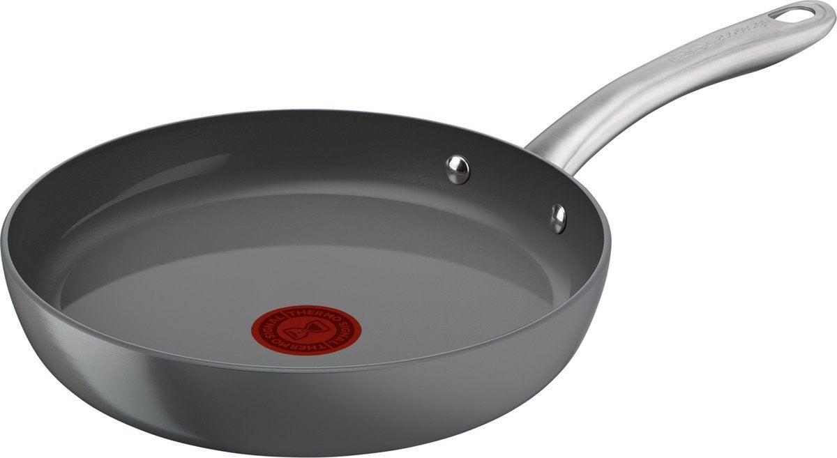 Tefal Renew+ Koekenpan 20cm Zwart