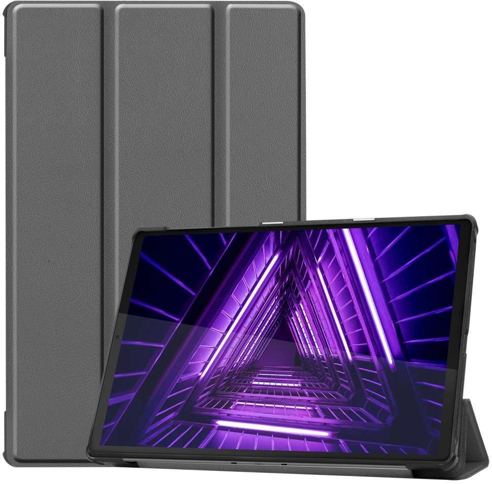 Just in Case Smart Tri-Fold Case - Lenovo M10HD - Grijs