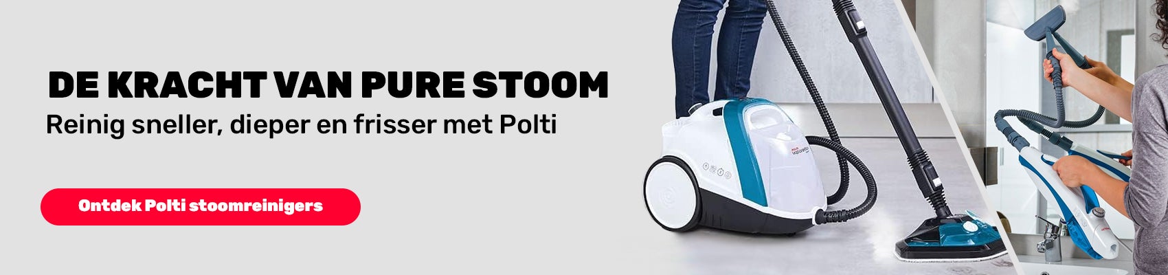 Ontdek de kracht van stoom met Polti stoomreinigers