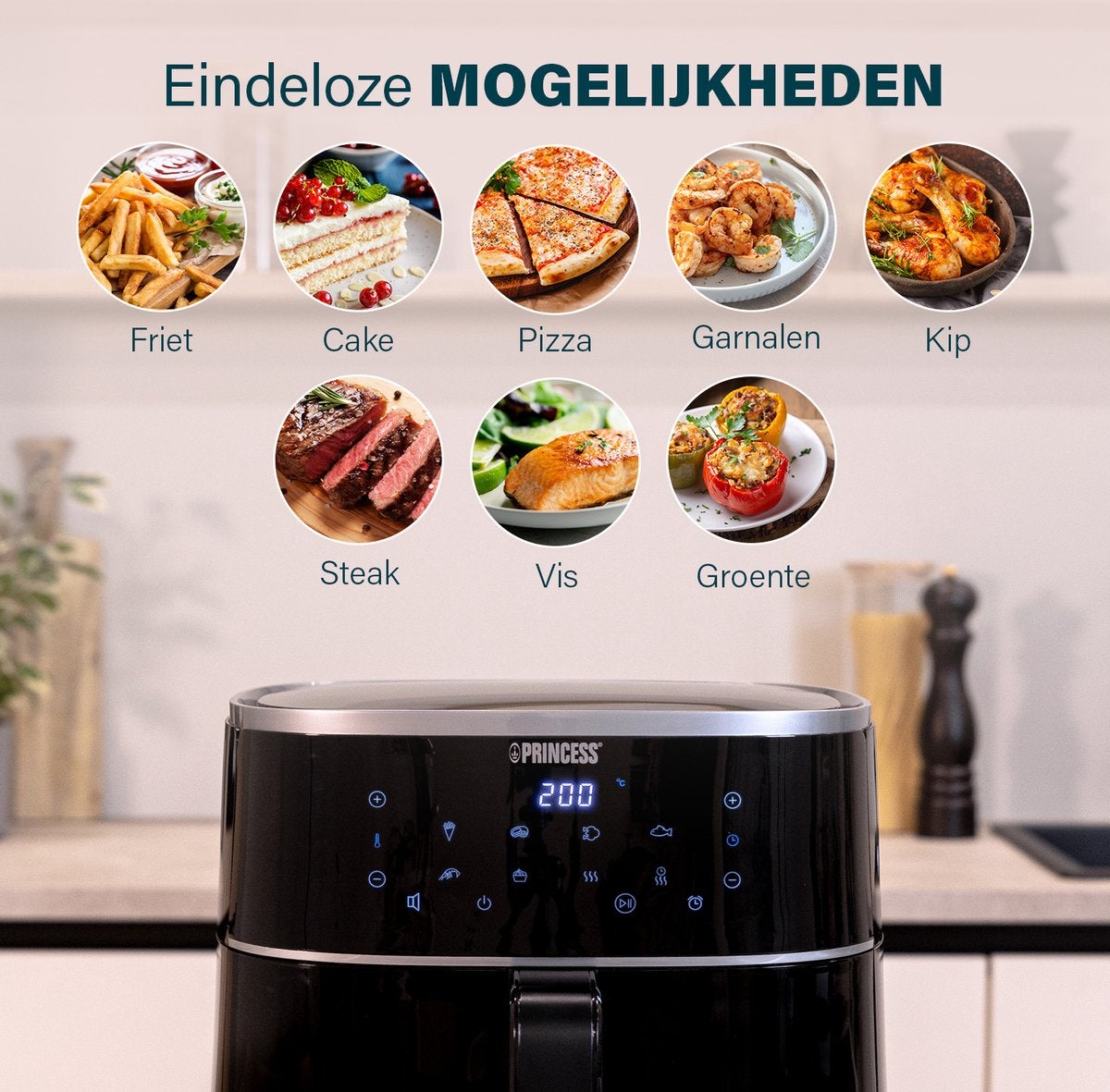 Princess 182244 Digitale Airfryer XL