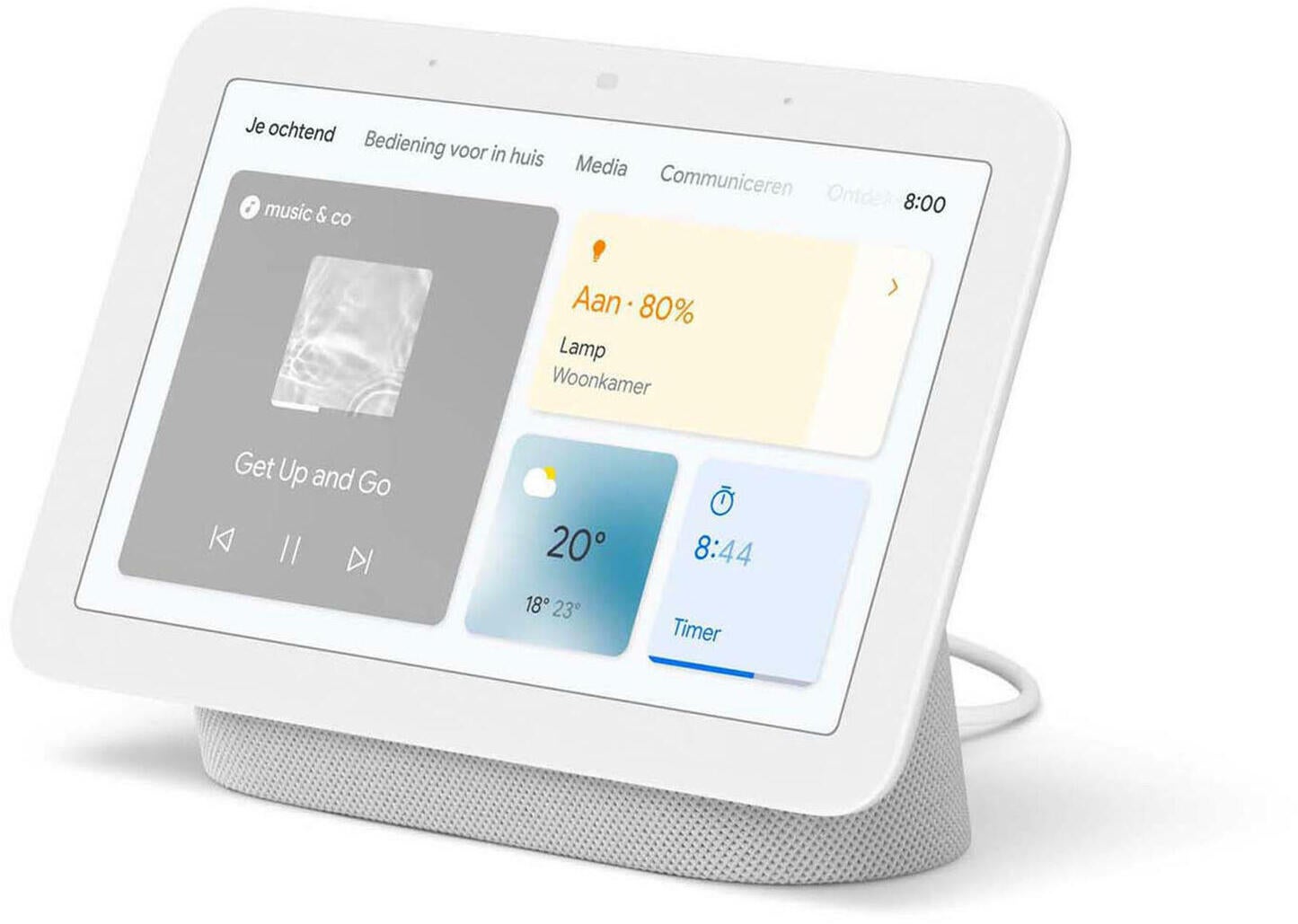 Google Nest Hub 2 Chalk (GA01331-IT)	