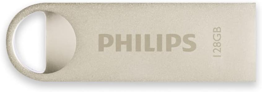 Philips USB 2.0 Moon Vintage Silver 128GB