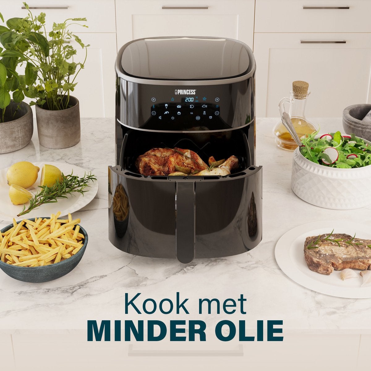 Princess 182254 Digitale Airfryer XXL