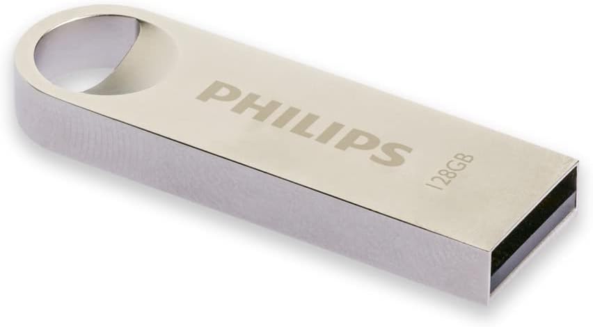 Philips USB 2.0 Moon Vintage Silver 128GB