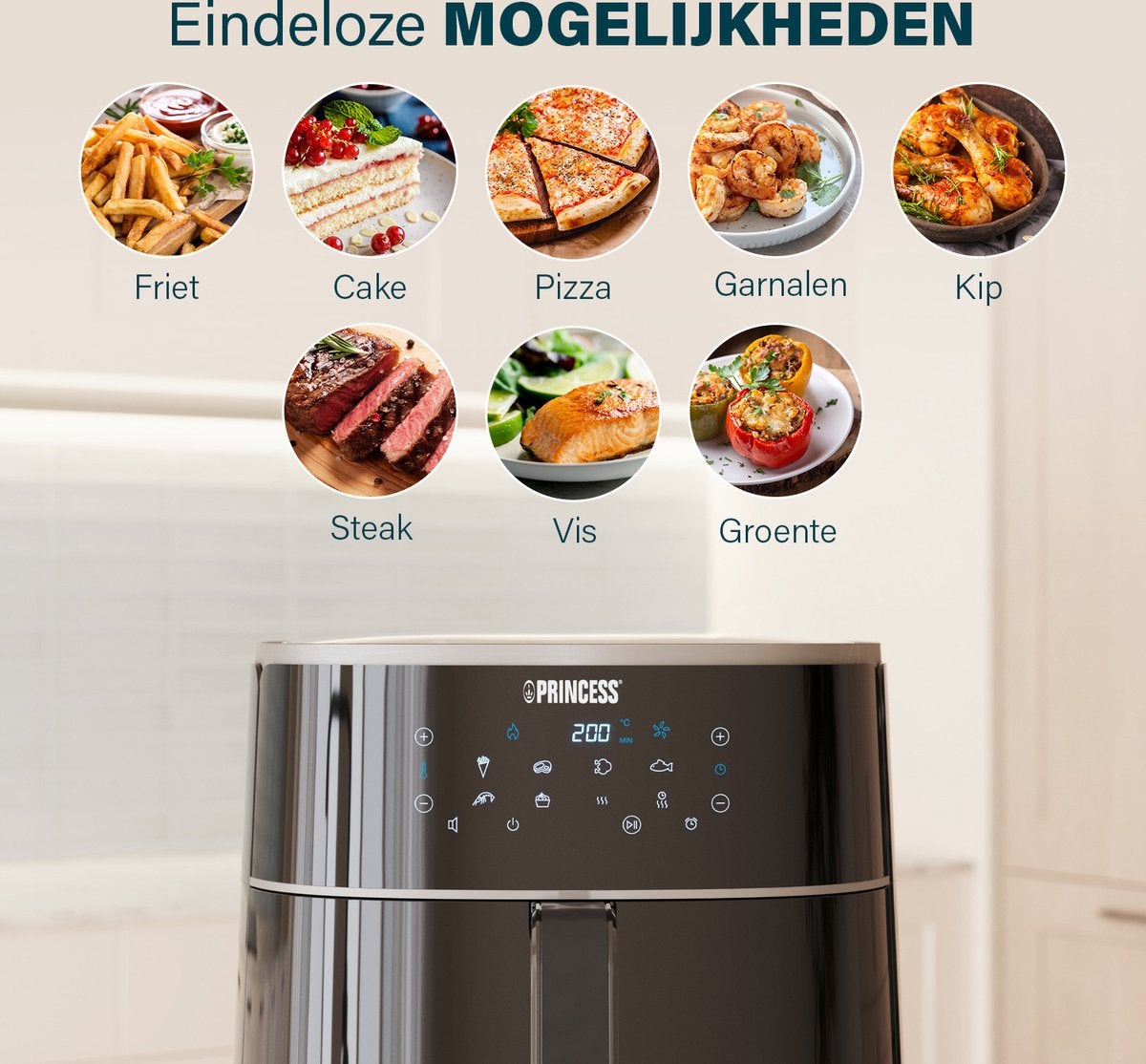 Princess 182254 Digitale Airfryer XXL