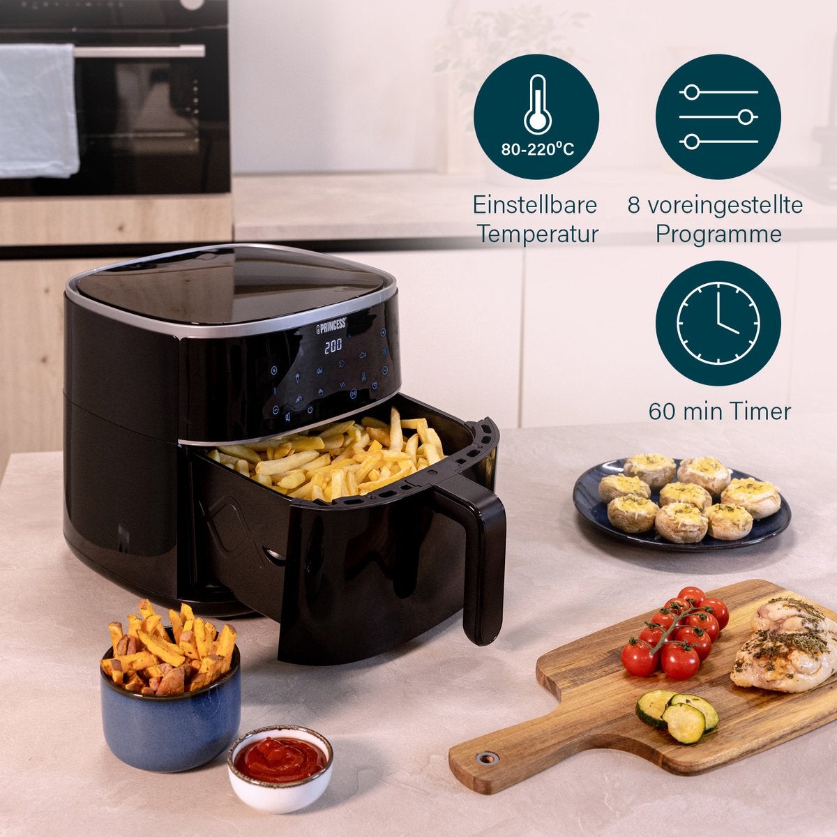 Princess 182238 Digitale Airfryer