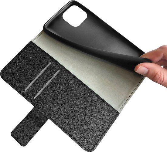 Cazy Wallet Classic voor iPhone 14 Zwart