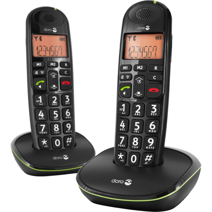 Doro PhoneEasy 110w Duo Zwart