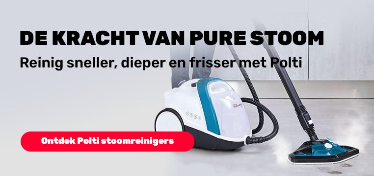 Ontdek de kracht van stoom met Polti stoomreinigers